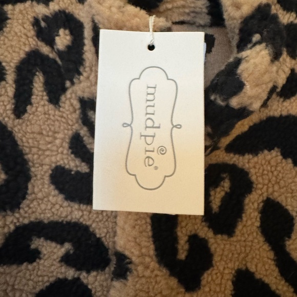 NWT Mudpie Leopard Vest size Medium - Picture 2 of 6